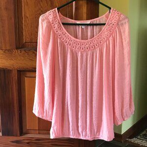 Northern Reflections Women's Pink Summer Top Size Medium